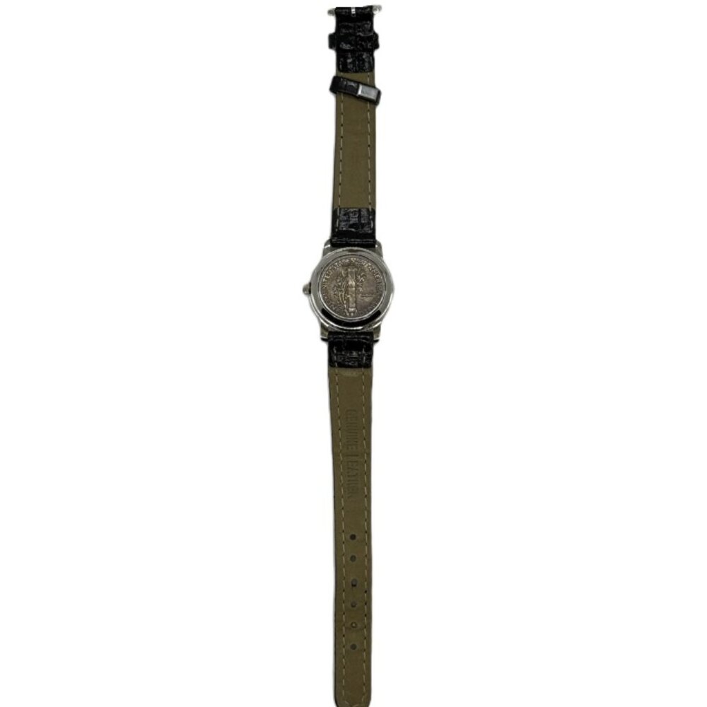 1943 Ladies Mercury Dime Dial Quartz Watch - Silver - Picture 5 of 8